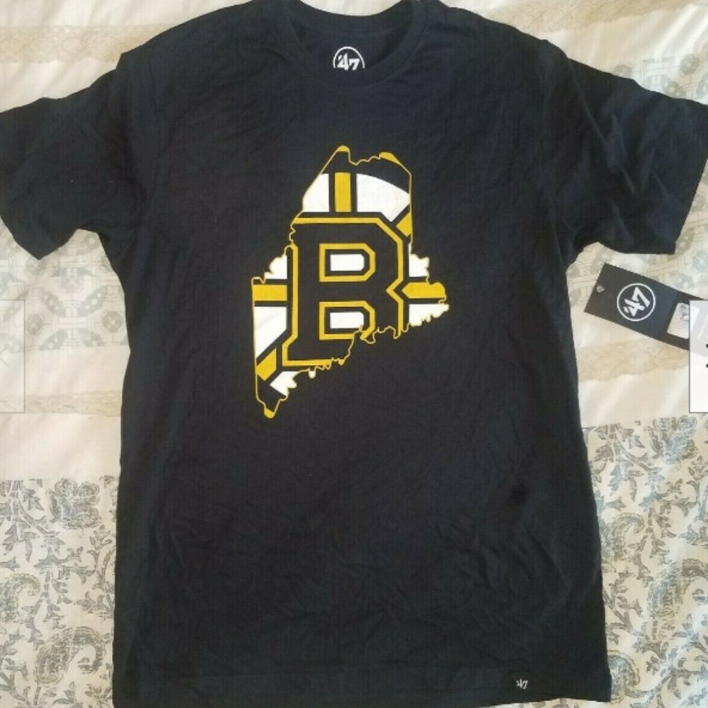 Men's Maine Boston Bruins T-Shirt - Small ***NEW***